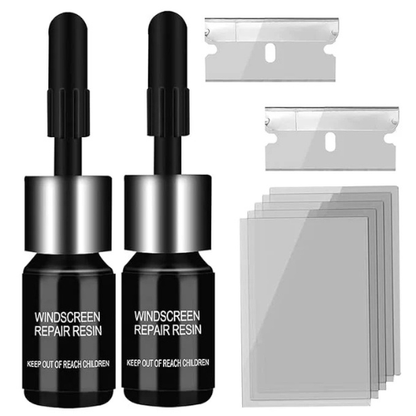 Windshield Repair Kit (Pack of 2) – Fix Cracks in Minutes | Save ₹5000+