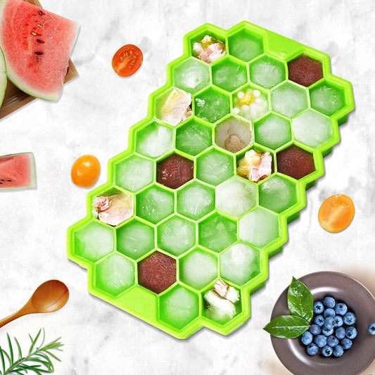 Quick Release Ice Cube Tray – No Twist, No Mess (Pack of 2) ❄️