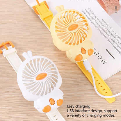 Mini Duck Wrist Watch Fan