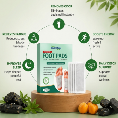 Detox Foot Pads – Overnight Relaxation & Sleep Support Patch (Pack of 10)