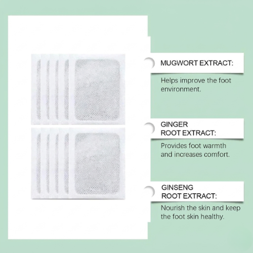 Detox Foot Pads – Overnight Relaxation & Sleep Support Patch (Pack of 10)