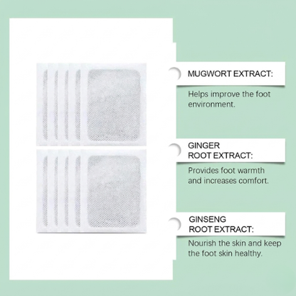 Detox Foot Pads – Overnight Relaxation & Sleep Support Patch (Pack of 10)