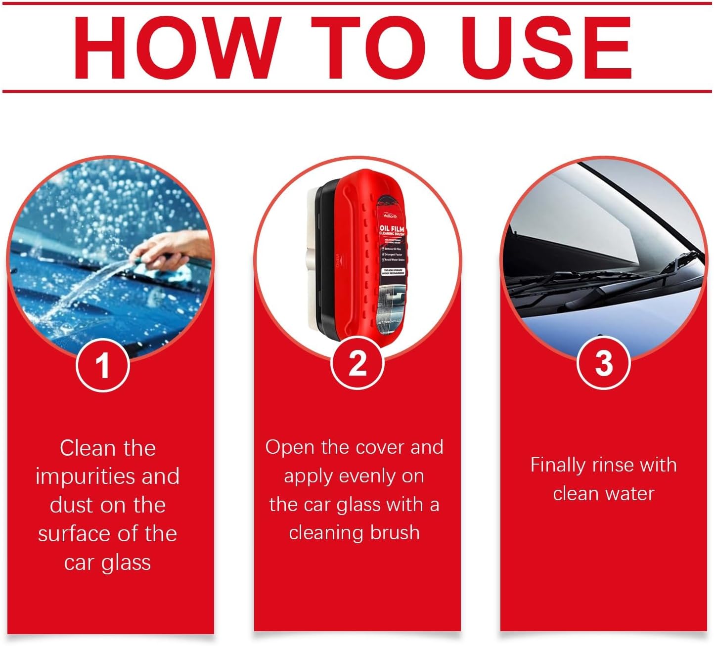 🚗 ClearView™ Windshield Cleaning Brush Pack of 2