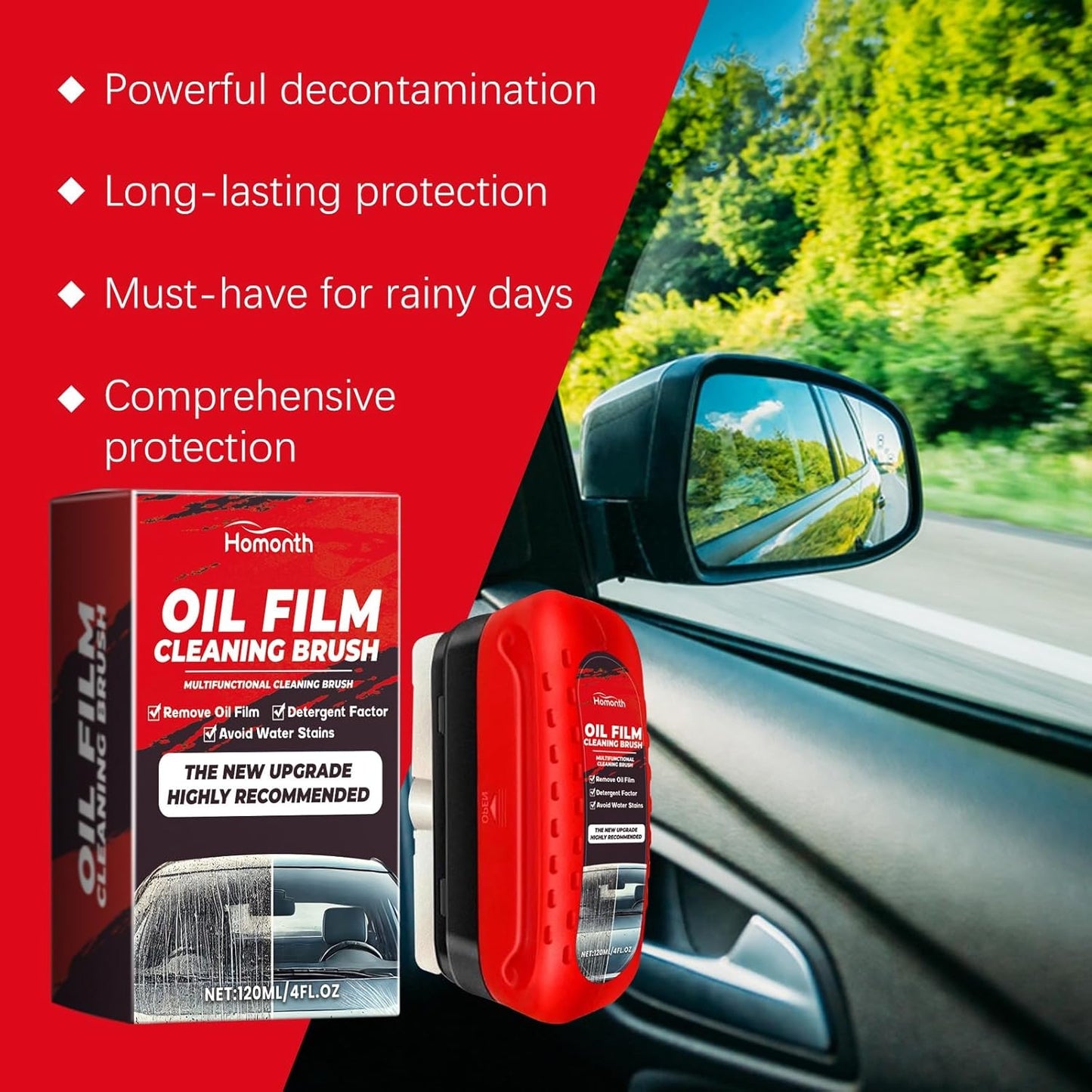 🚗 ClearView™ Windshield Cleaning Brush Pack of 2