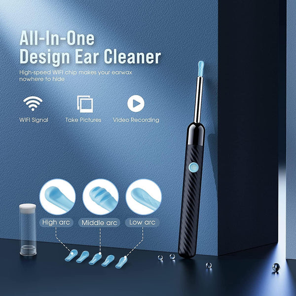 HD Ear Cleaning Camera – See & Remove Ear Wax Safely 👂