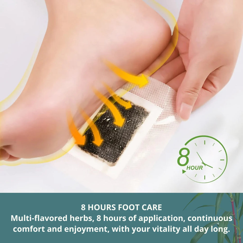 Detox Foot Pads – Overnight Relaxation & Sleep Support Patch (Pack of 10)