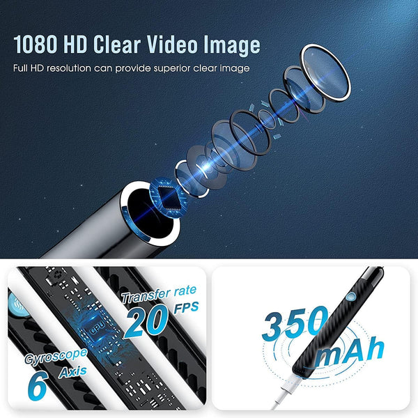HD Ear Cleaning Camera – See & Remove Ear Wax Safely 👂