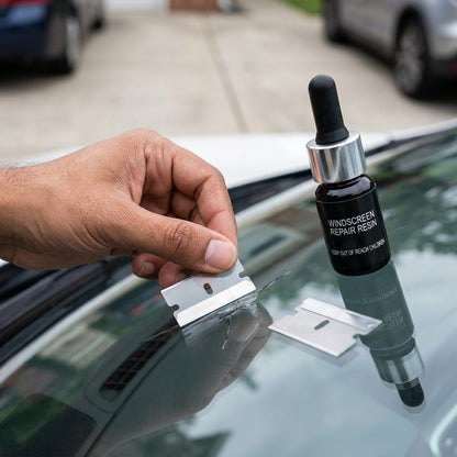 Windshield Repair Kit (Pack of 2) – Fix Cracks in Minutes | Save ₹5000+